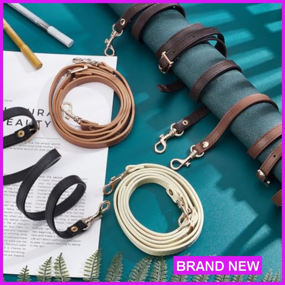 Adjustable Leather Replacement Straps For Diy Bag… - image 2